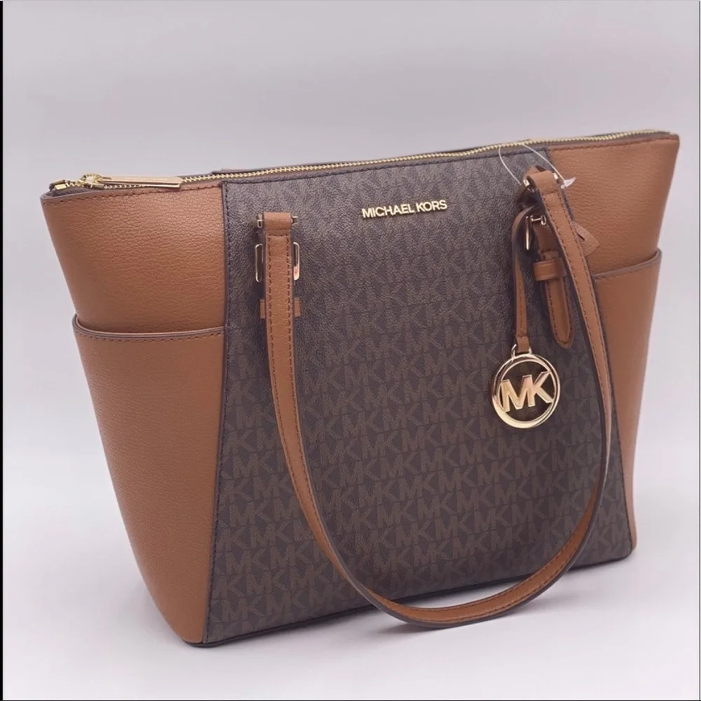 Michael Kors Charlotte LG Tote Shoulder Bag